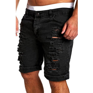 'Trinidad' Men's Ripped  Denim Shorts