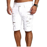 'Trinidad' Men's Ripped  Denim Shorts